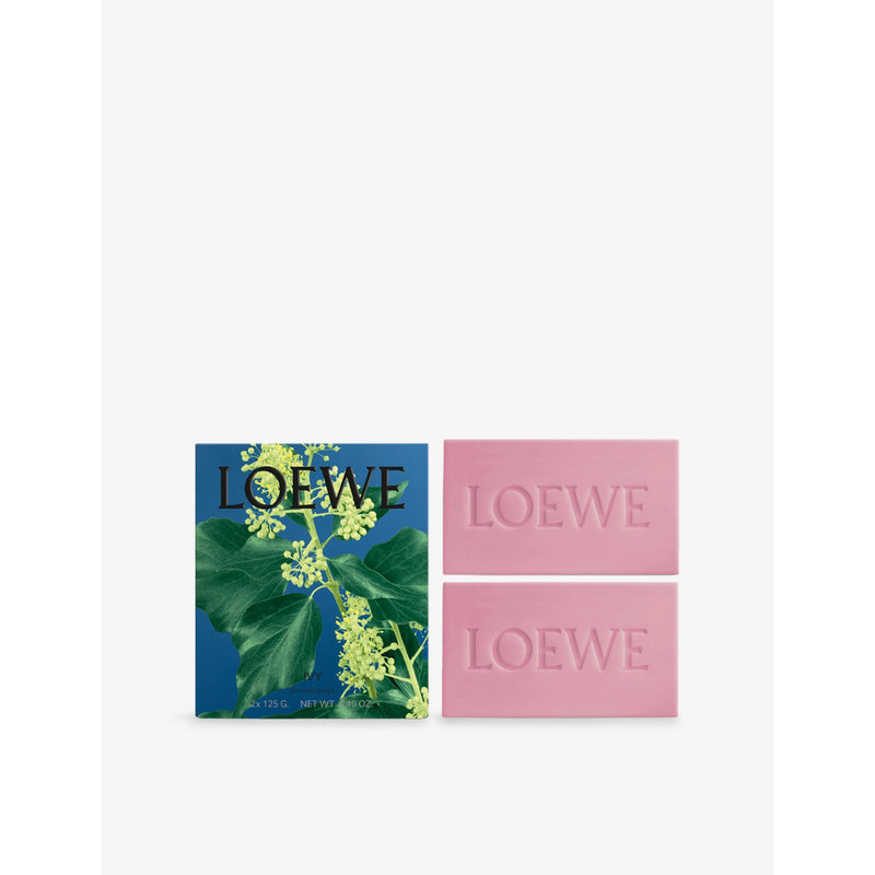 Loewe scented soap bars ivy 2 x 125g - British product