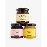 Selfridges Selection mini preserve trio strawberry raspberry marmalade 330g (British brand)