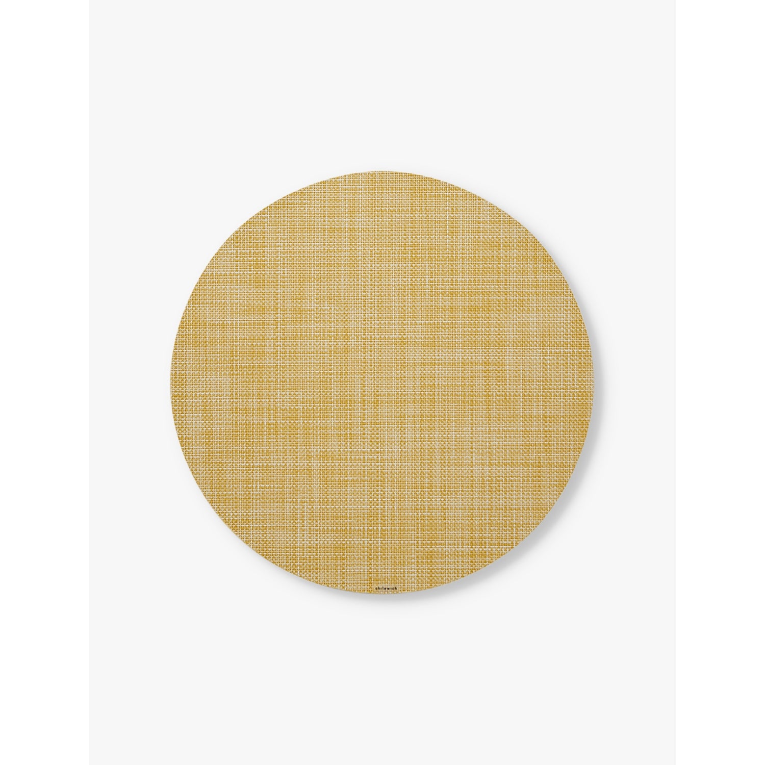Chilewich woven round placemat 38cm (British brand)