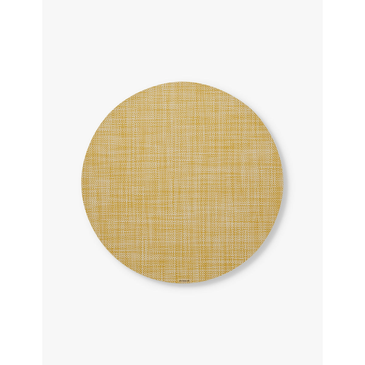 Chilewich woven round placemat 38cm (British brand)