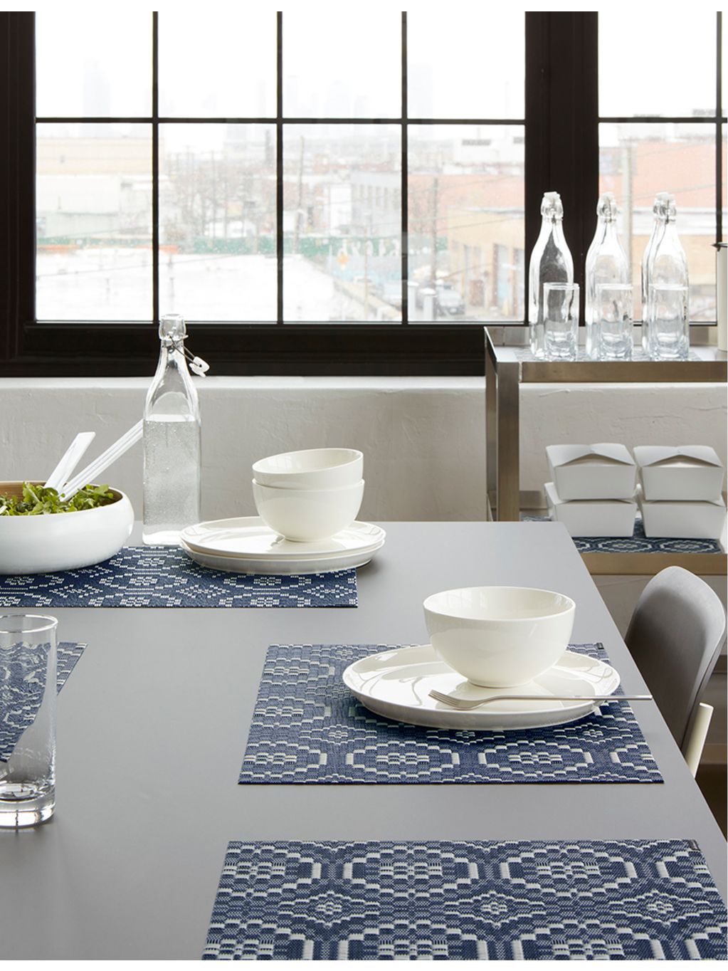Chilewich woven placemat rectangular 36cm x 48cm - British product