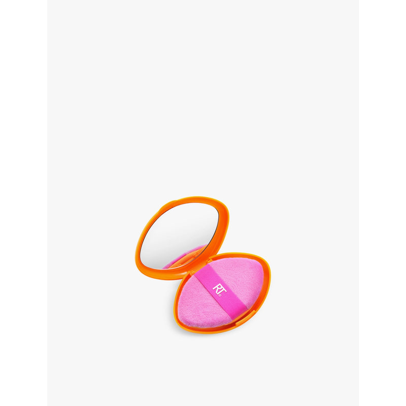 Real Techniques 2-in-1 powder puff with travel case - British product
