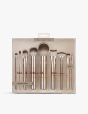 Real Techniques Au Naturale makeup brush kit, imported from the UK