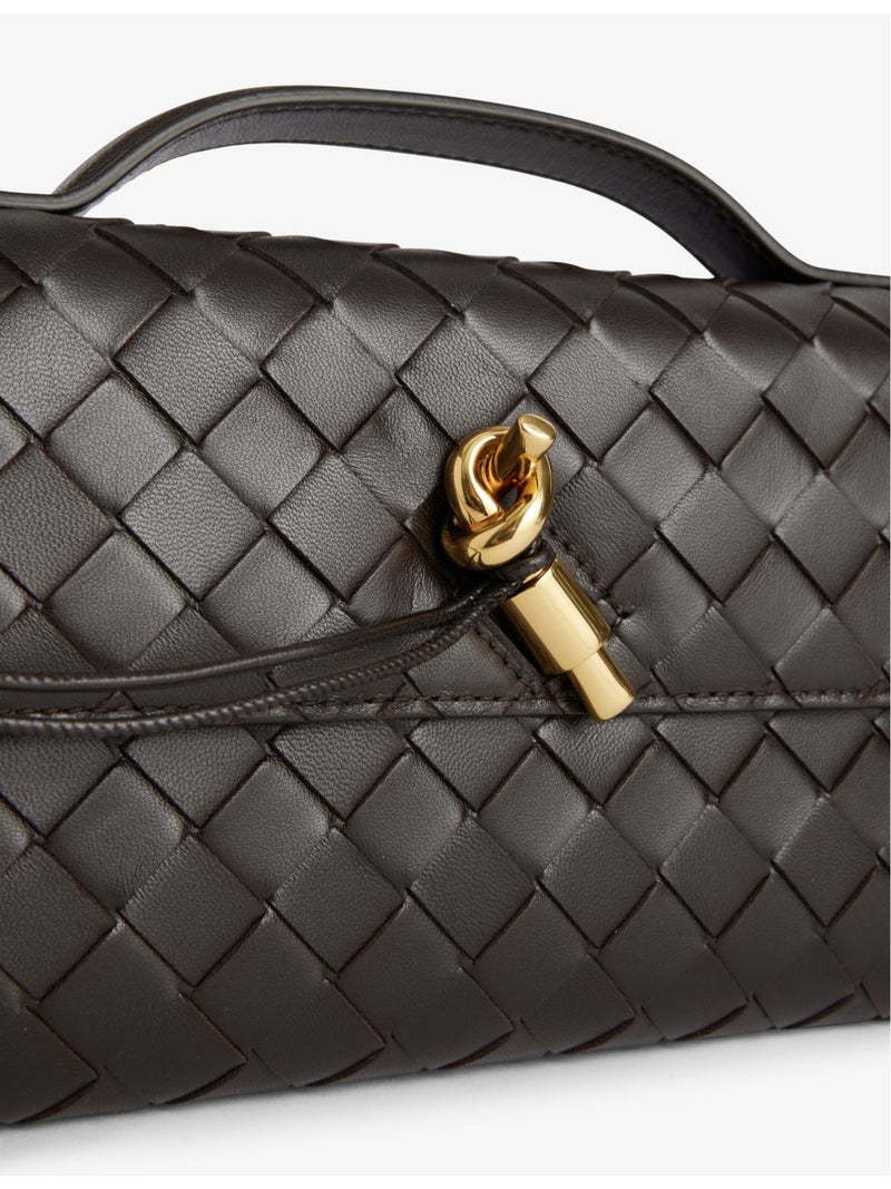 Bottega Veneta Intrecciato leather clutch bag 31cm - British product