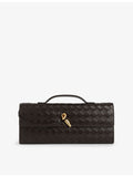 Bottega Veneta Intrecciato leather clutch bag 31cm - British product