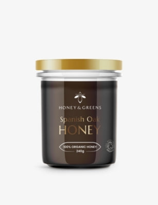 Honey & Greens Spanish oak honey 240g - British product