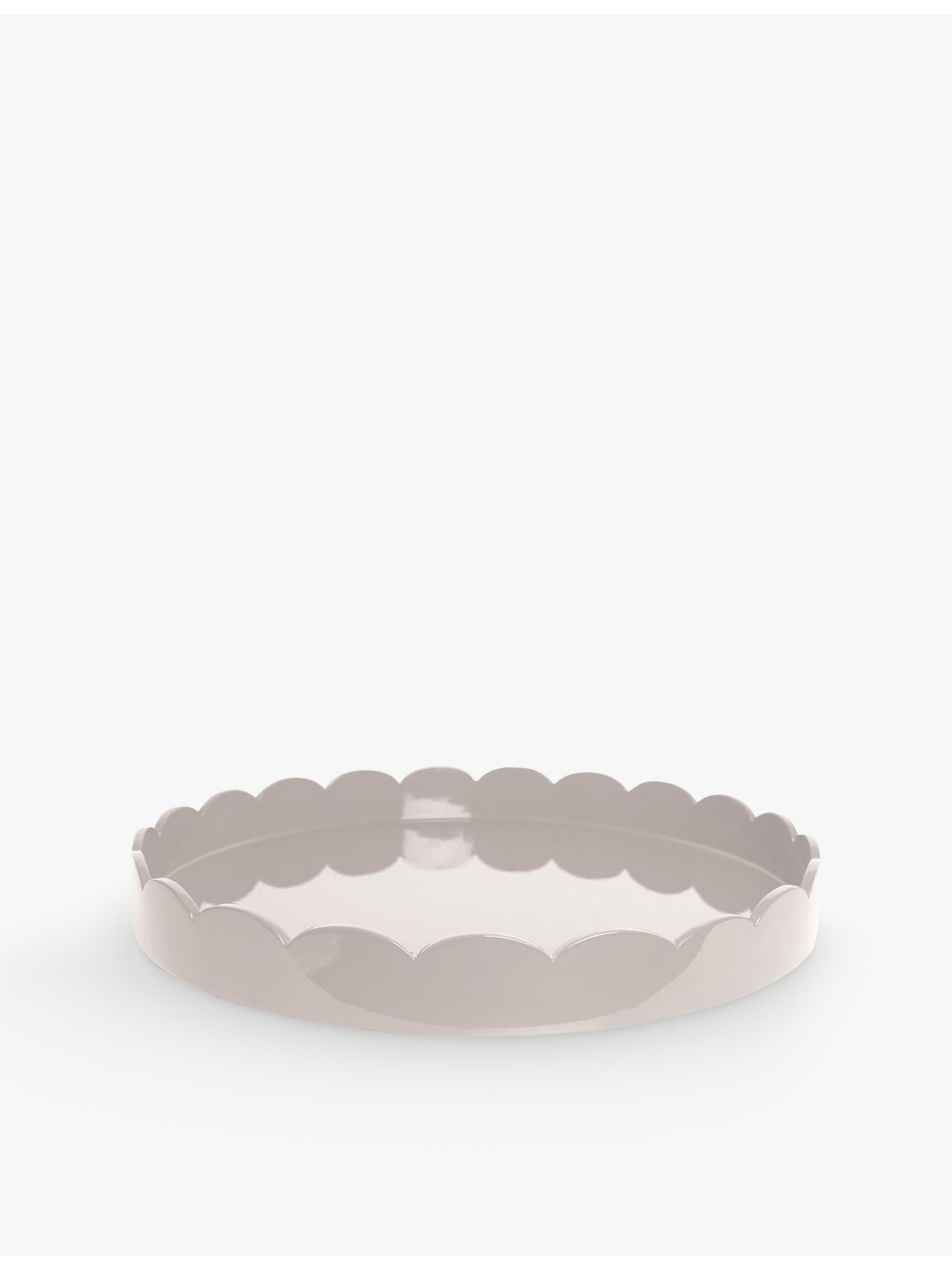 Addison Ross scallop lacquered tray 50cm - British product