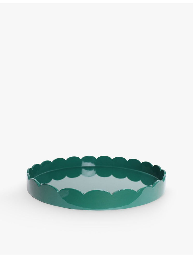 Addison Ross scallop lacquered tray 50cm - British product