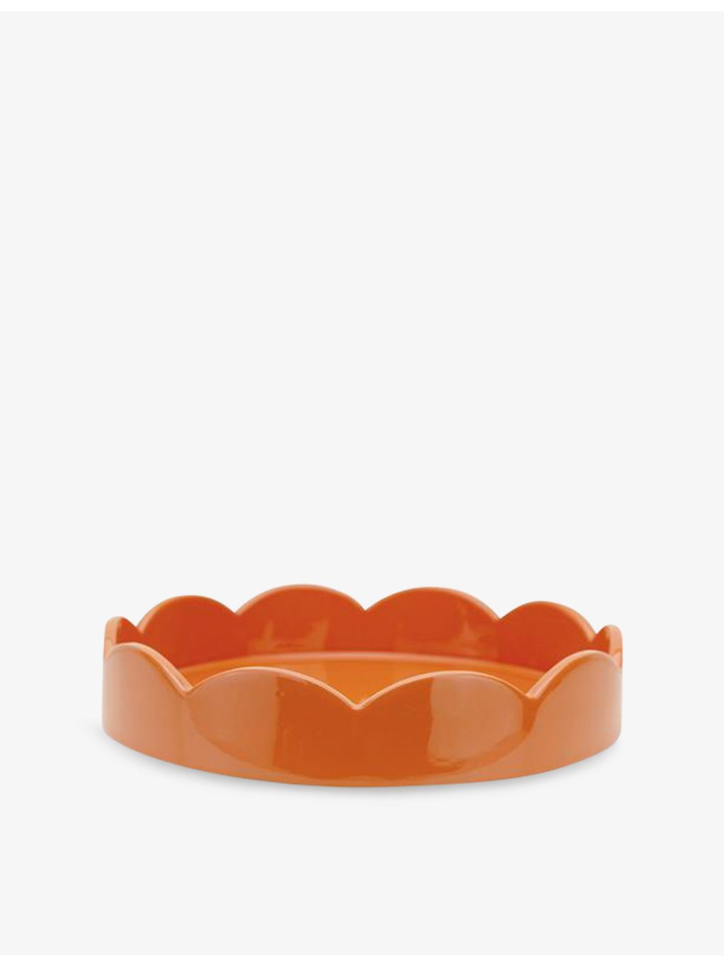Addison Ross scallop lacquered tray 21.5cm - British product