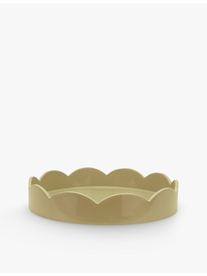 Addison Ross scallop lacquered tray 21.5cm - British product
