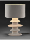 Serax paper-mache Geometrical Earth table lamp - British product