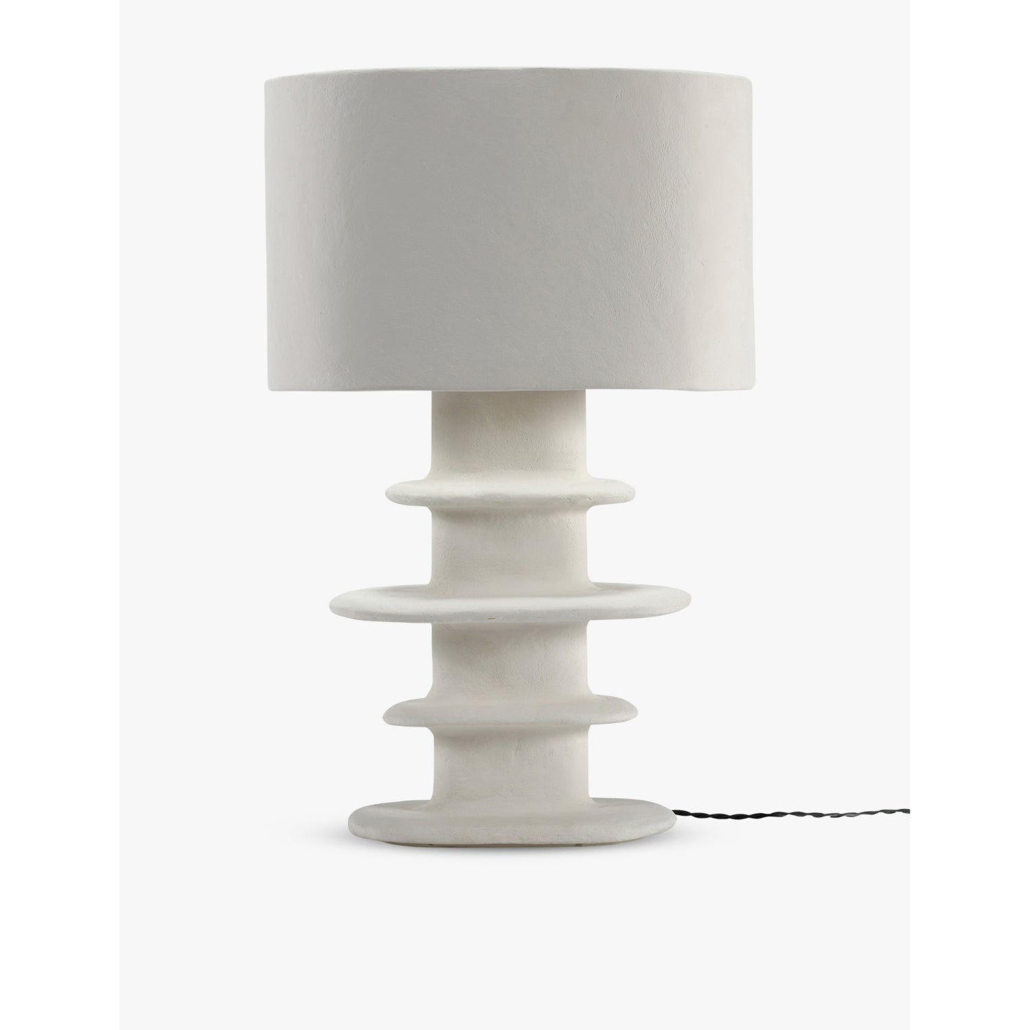Serax paper-mache Geometrical Earth table lamp - British product