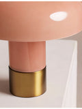 Soho Home Giovanni moulded-glass table lamp 43cm, imported from the UK