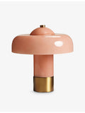 Soho Home Giovanni moulded-glass table lamp 43cm, imported from the UK
