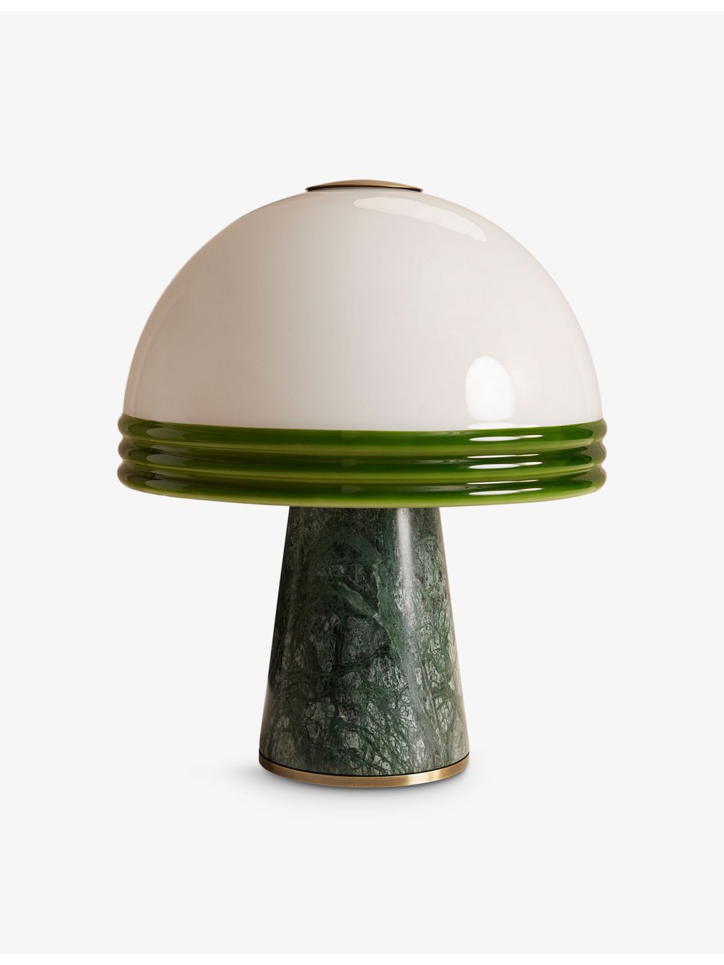 Soho Home glass and marble table lamp 40cm (British brand)