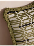 Soho Home Erin jacquard cushion 50cm, imported from the UK