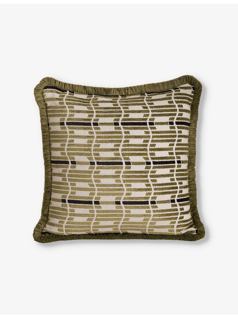 Soho Home Erin jacquard cushion 50cm, imported from the UK