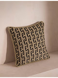 Soho Home Budleigh woven cushion 50cm, imported from the UK