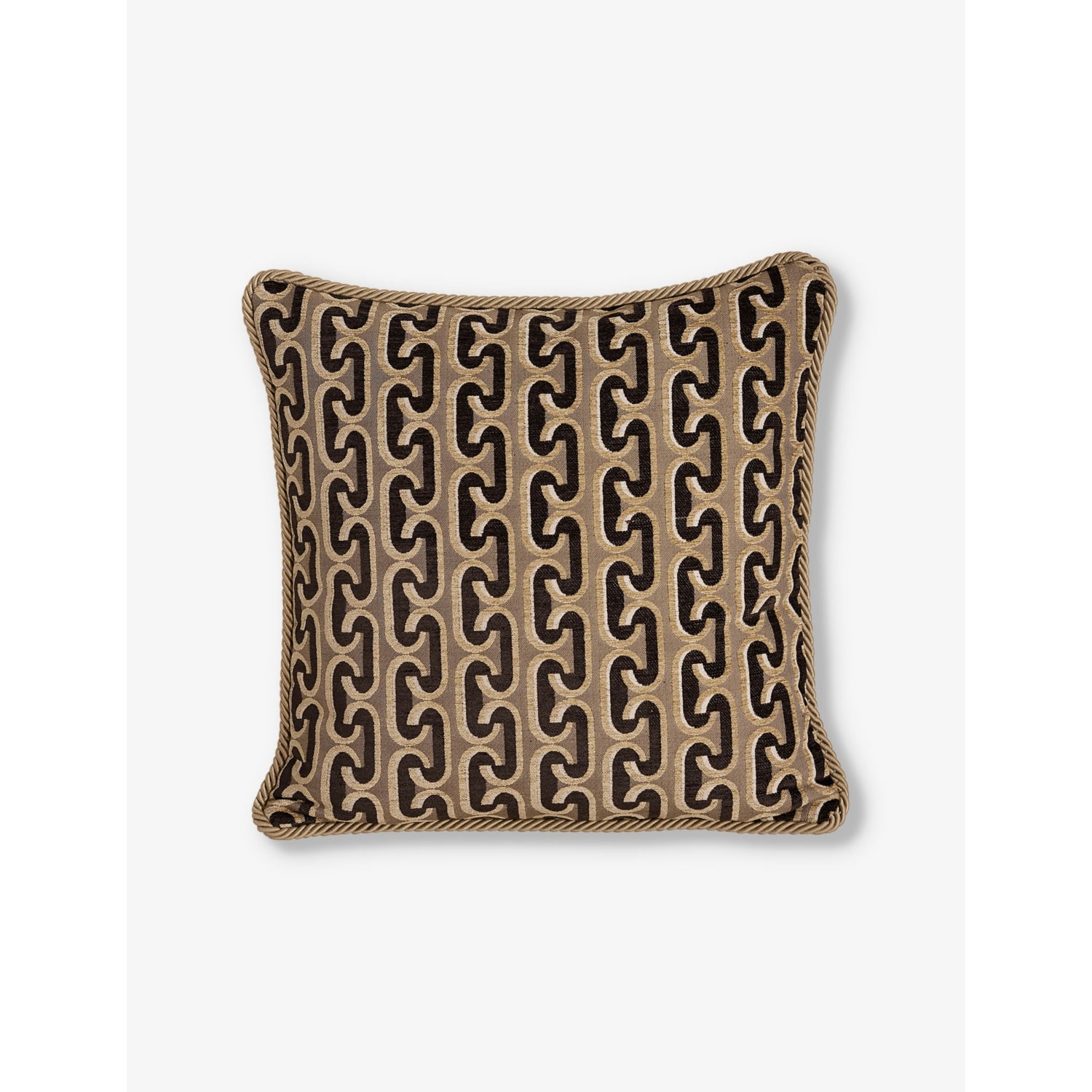 Soho Home Budleigh jacquard-pattern square woven cushion 50cm x 50cm