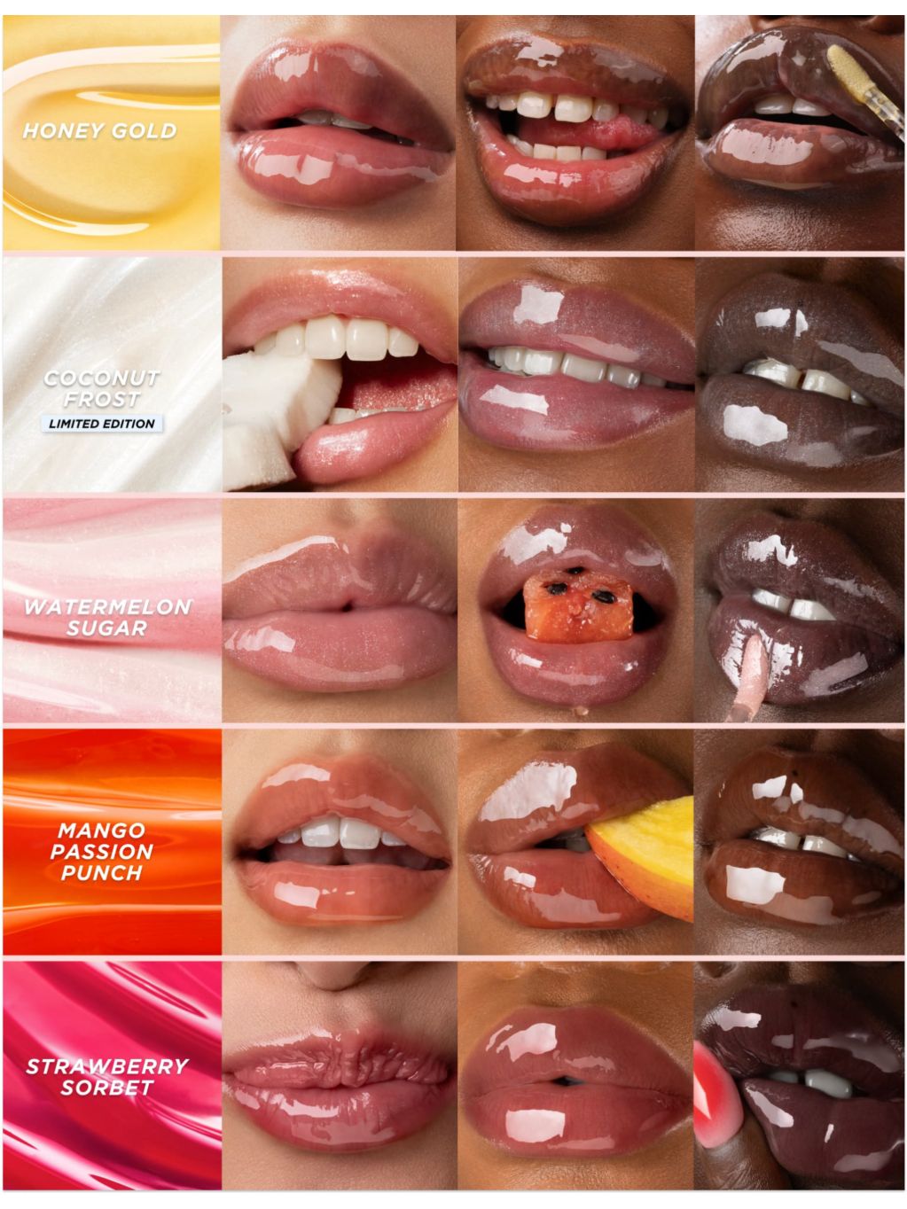 Gisou limited-edition honey infused lip oil 8ml, UK version