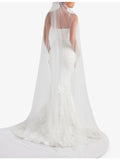 House of CB Leone tulle and satin veil 245cm, UK version