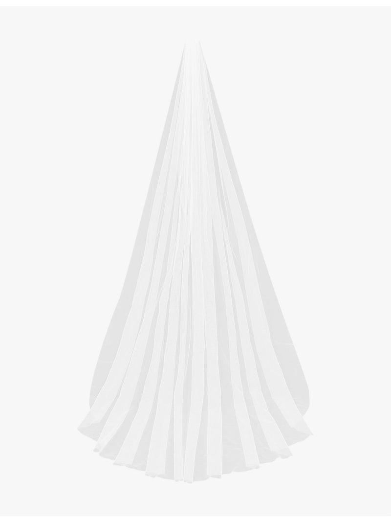 House of CB Leone tulle and satin veil 245cm, UK version