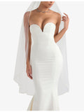House of CB Simone tulle and satin veil, imported from the UK