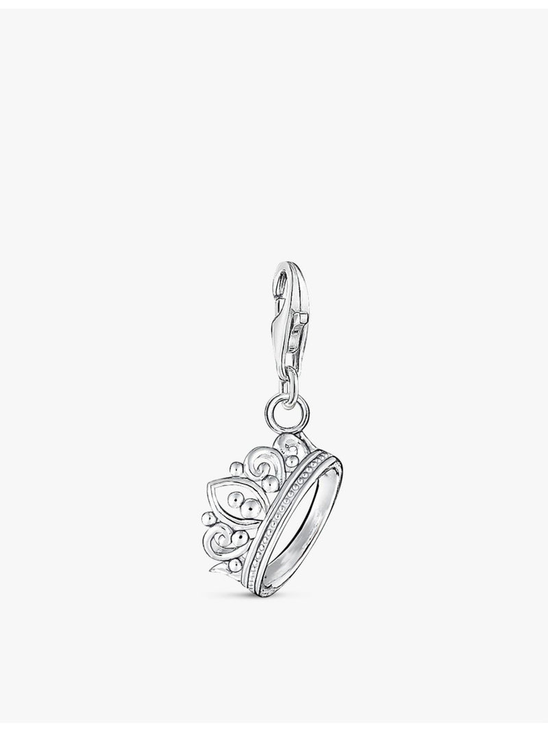 Thomas Sabo sterling silver crown charm, imported from the UK
