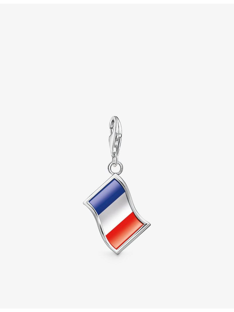 Thomas Sabo French flag sterling silver pendant charm (British brand)