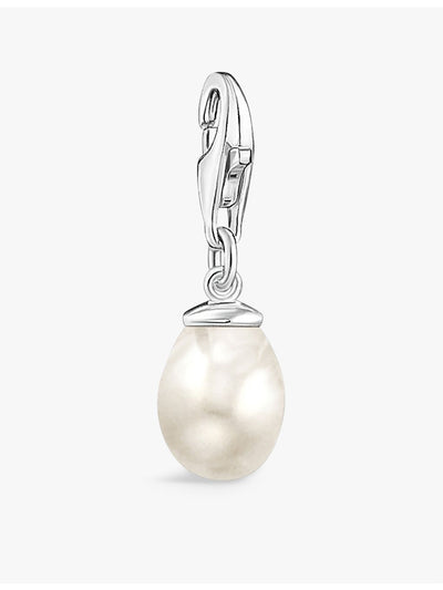 selfridges Thomas Sabo 925 Sterling Silver and Freshwater Pearl Charm- Buy online at McGrocer