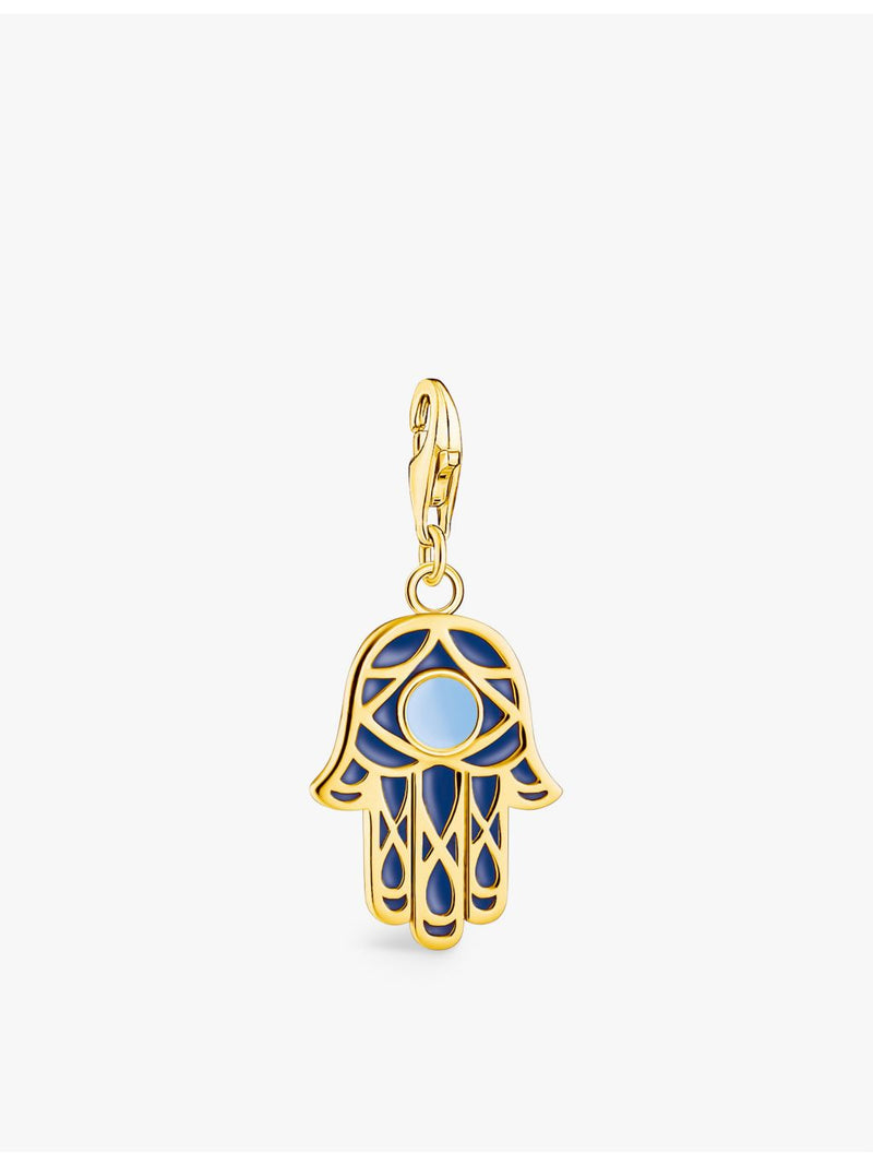 Thomas Sabo Hand of Fatima charm gold-plated sterling silver (British brand)