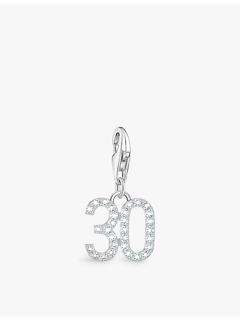 Thomas Sabo 925 sterling silver '33' charm, imported from the UK