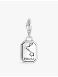Thomas Sabo Pisces zodiac pendant charm in sterling silver, UK version