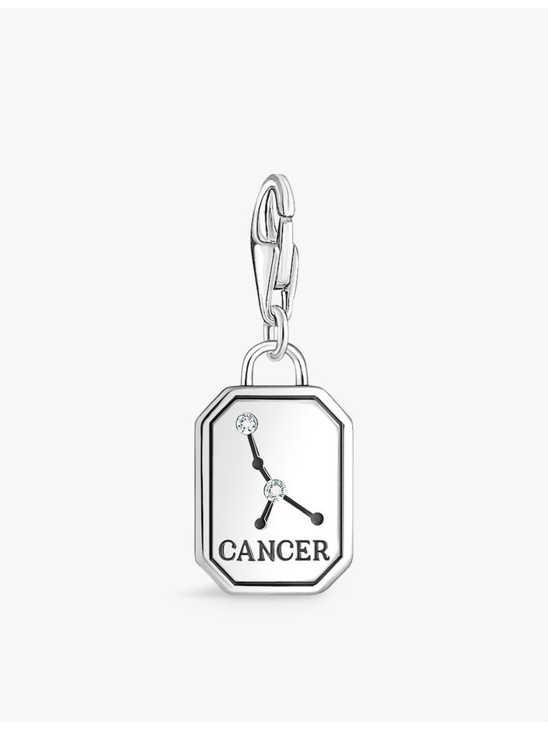 Thomas Sabo sterling silver Cancer charm with cubic zirconia - British product