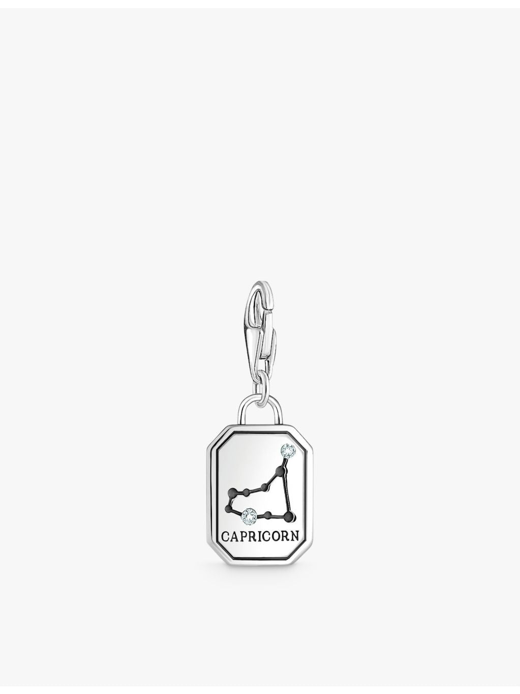 Thomas Sabo Capricorn zodiac pendant charm in sterling silver - British product