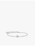 Thomas Sabo sterling silver chain bracelet with cubic zirconia (British brand)