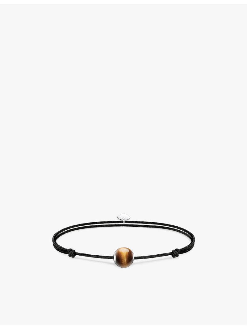 Thomas Sabo Karma Secret tigers-eye sterling silver bracelet, UK version