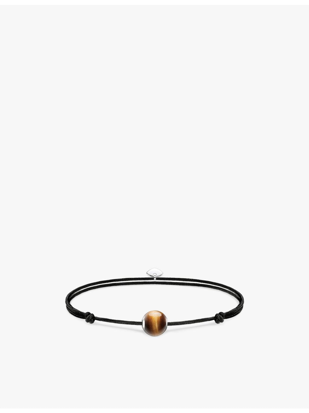 Thomas Sabo Karma Secret tigers-eye sterling silver bracelet, UK version