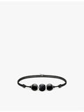 Thomas Sabo Karma Secret obsidian beaded bracelet, imported from the UK