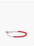 Thomas Sabo Charm Club sterling silver enamel bracelet, imported from the UK