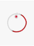 Thomas Sabo Charm Club sterling silver enamel bracelet, imported from the UK