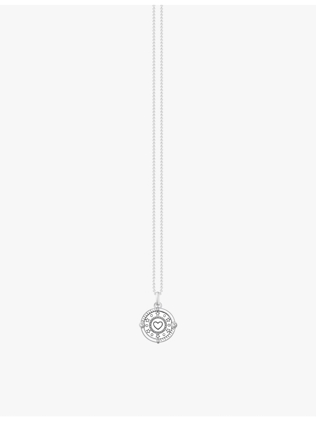 Thomas Sabo Cosmic Amulet necklace, sterling silver zirconia, imported from the UK