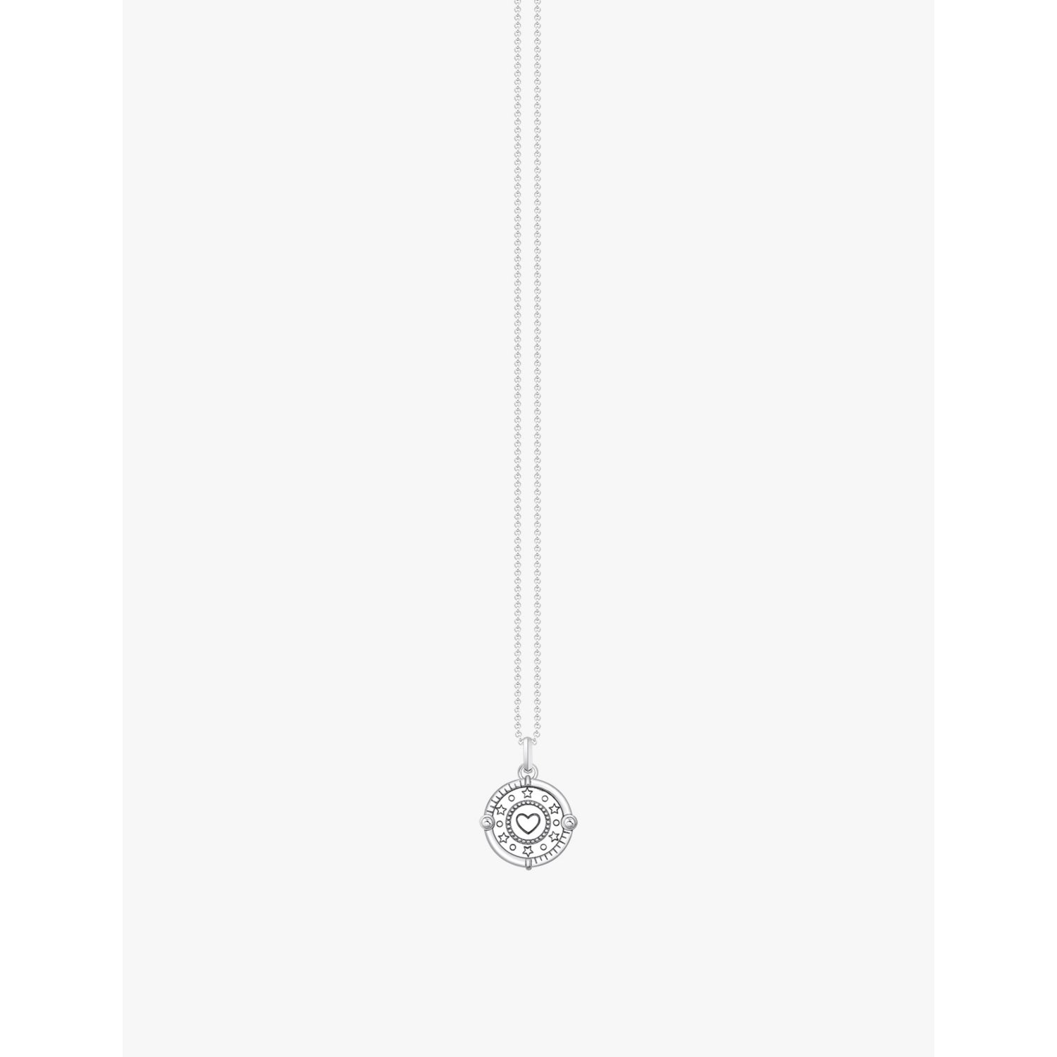 Thomas Sabo Cosmic Amulet necklace, sterling silver zirconia, imported from the UK