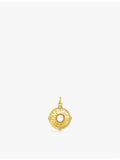 Thomas Sabo crescent moon enamel zirconia pendant 3.3cm (British brand)