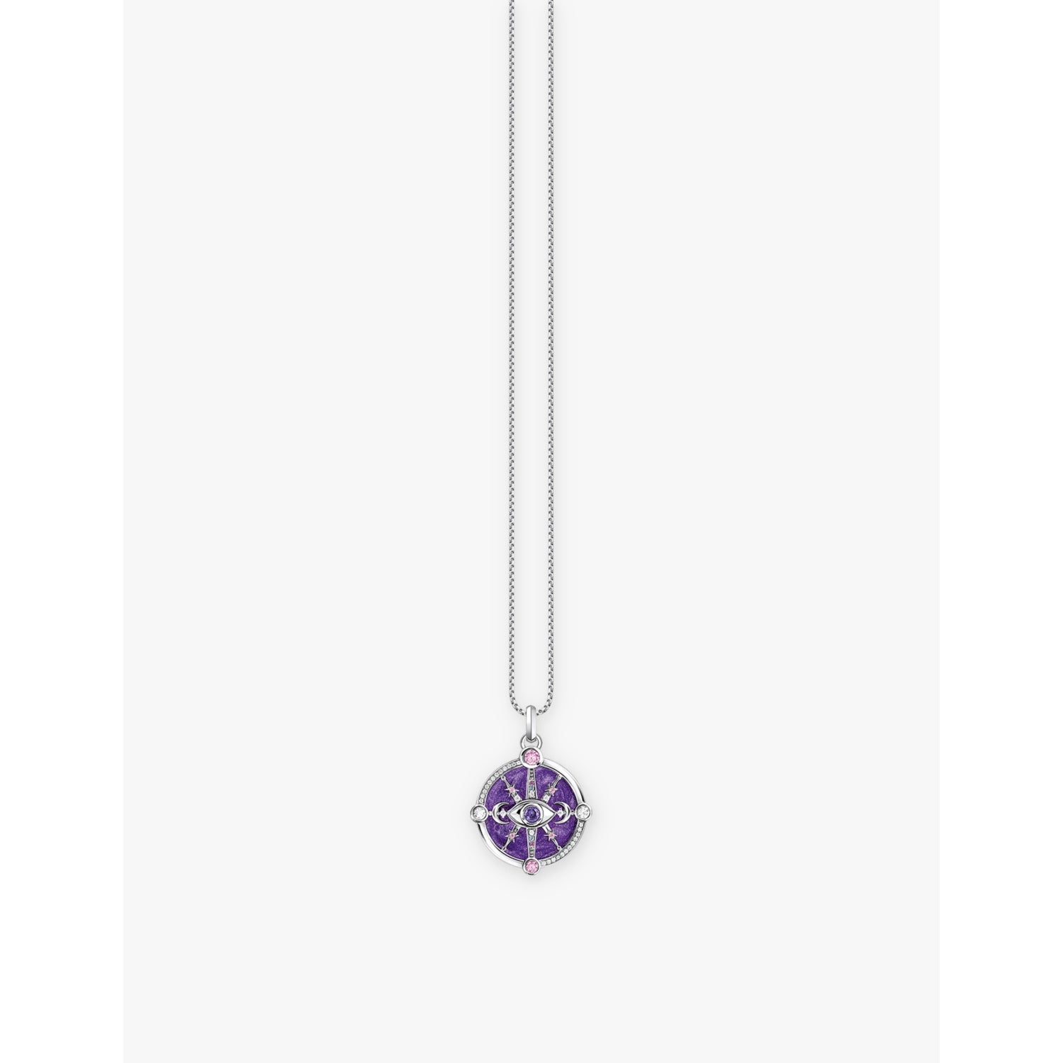 Thomas Sabo sterling silver eye pendant, imported from the UK