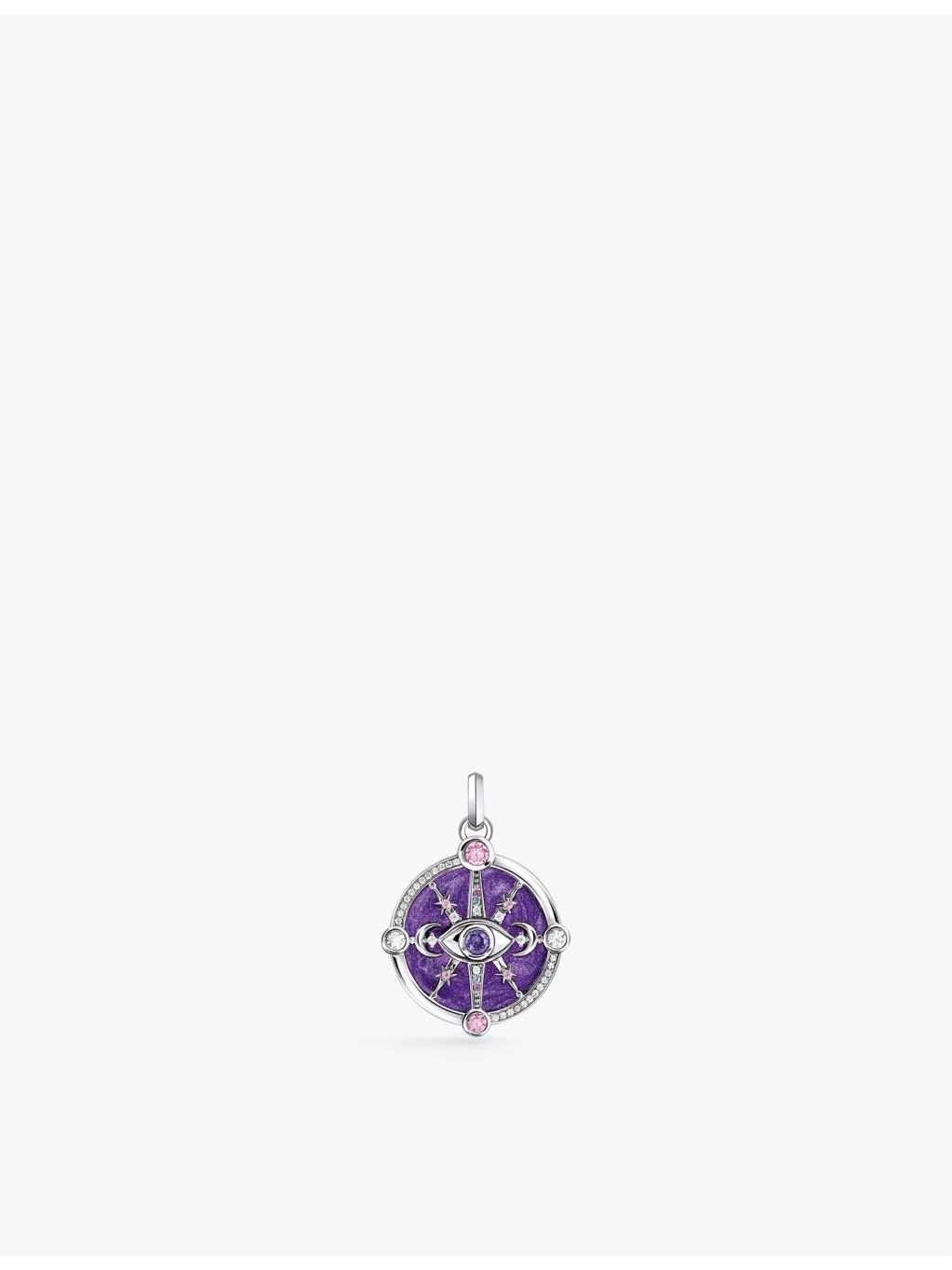 Thomas Sabo sterling silver eye pendant, imported from the UK