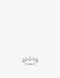 Thomas Sabo Ice Crystal 925 Sterling Silver and Zirconia Ring