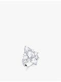 Thomas Sabo cocktail ring cubic zirconia sterling silver 3cm - British product