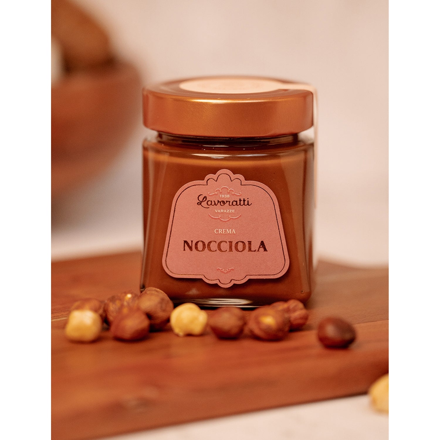 Lavortti Nocciola hazelnut cream spread 200g, imported from the UK