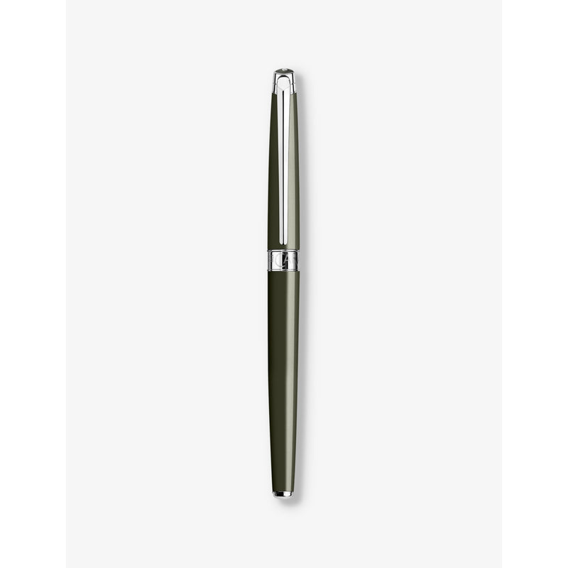 Caran d'Ache Léman brass fountain pen, imported from the UK